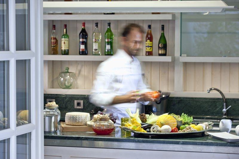 ホテル Palazzo Rimondi Boutique Agios Andonios  レストラン 写真